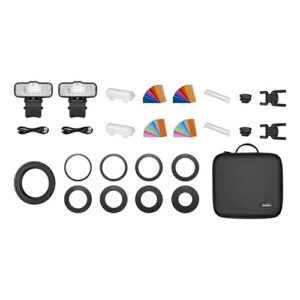 Foto principale Kit Flash 2 Luci Godox Macro Ring MF12 (D207391)