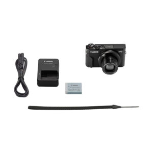 Foto principale Kit Premium Canon PowerShot G7 X Mark II Black (1066C013) – Prodotto in Italiano