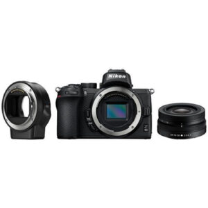 Foto principale Kit Fotocamera Mirrorless Nikon Z50 + Obiettivo Nikkor 16-50mm dx + Adattatore FTZ – Prodotto in Italiano