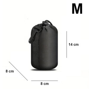 Foto principale Borsa Per Obiettivi In Neoprene Nero Misura M