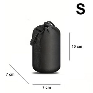 Foto principale Borsa Per Obiettivi In Neoprene Nero Misura S
