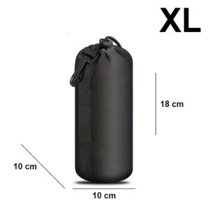 Foto principale Borsa Per Obiettivi In Neoprene Nero Misura XL