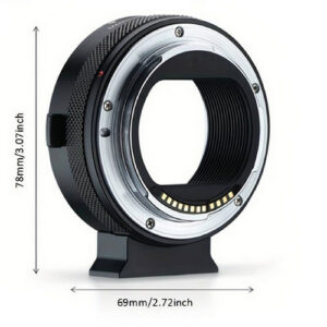 Foto principale Anello Adattatore Focusmart per Obiettivo EF-EOS R Messa a Fuoco Automatica per Canon EF-S