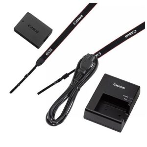 Foto principale Kit Batteria Canon LP-E10 + Caricabatteria Canon LC-E10) + Cinta a Tracolla Originale EW-400D Bulk