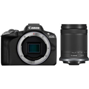 Foto principale Kit Fotocamera Mirrorless Canon EOS R50 + Obiettivo RF-S 18-150mm – Prodotto in Italiano
