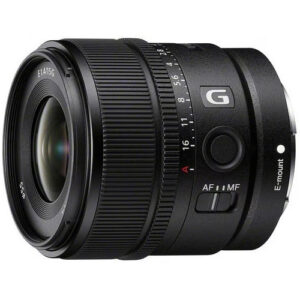 Foto principale Obiettivo Mirrorless Sony E 15mm f/1.4 G APS-C (SEL15F14G.SYX)