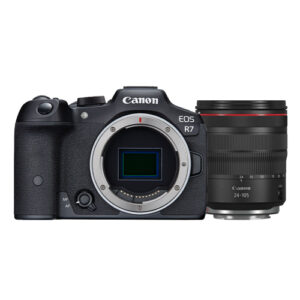 Foto principale Kit Fotocamera Mirrorless Canon EOS R7 + Obiettivo RF 24-105mm F/4L IS USM – Prodotto in Italiano