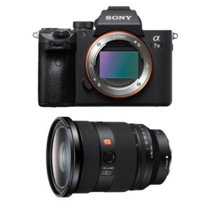 Foto principale Kit Fotocamera Mirrorless Sony Alpha A7 III + Obiettivo FE 24-70 f/2.8 GM II – Prodotto in Italiano